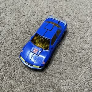 Transformers Armada Sideswipe with Nightbeat 1-J Transformable Car Robot Toy